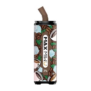 Max Miwu Coke Tin Disposable E-cigs 3600 Puffs - Raw-coconut-latte