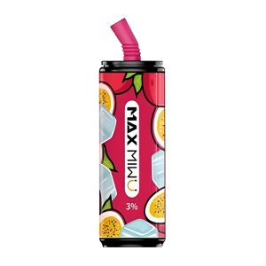 Max Miwu Coke Tin Disposable E-cigs 3600 Puffs - Passion-fruit-ice