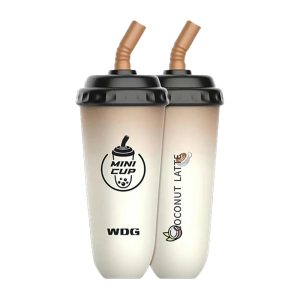 WDG Mini Cup Disposable Vape Device 5000 Puffs - Coconut Latte