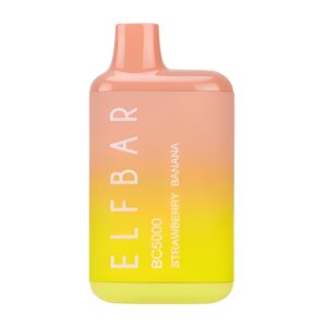 ELF BAR Disposable Vape Device BC 5000 Puffs - Strawberry Banana