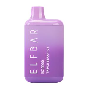 ELF BAR Disposable Vape Device BC 5000 Puffs - Triple Berry Ice
