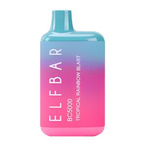 ELF BAR Disposable Vape Device BC 5000 Puffs - Tropical Rainbow Blast
