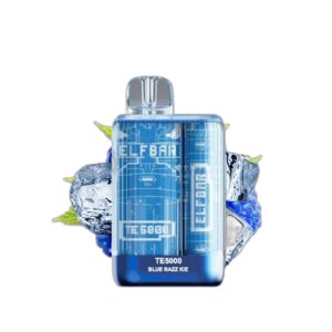 ELF BAR TE5000 Disposable 5000 Puffs Blue Razz Ice