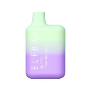 ELF BAR BC3000 Disposable 3000 Puffs Cranberry Grape 650mAh