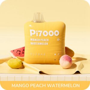 ELF BAR PI7000 Disposable 7000 Puffs Mango Peach Watermelon