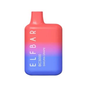 ELF BAR BC3000 Disposable 3000 Puffs Sakura Grape